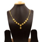 NS-2205001 - Gold Plated Traditional Necklace