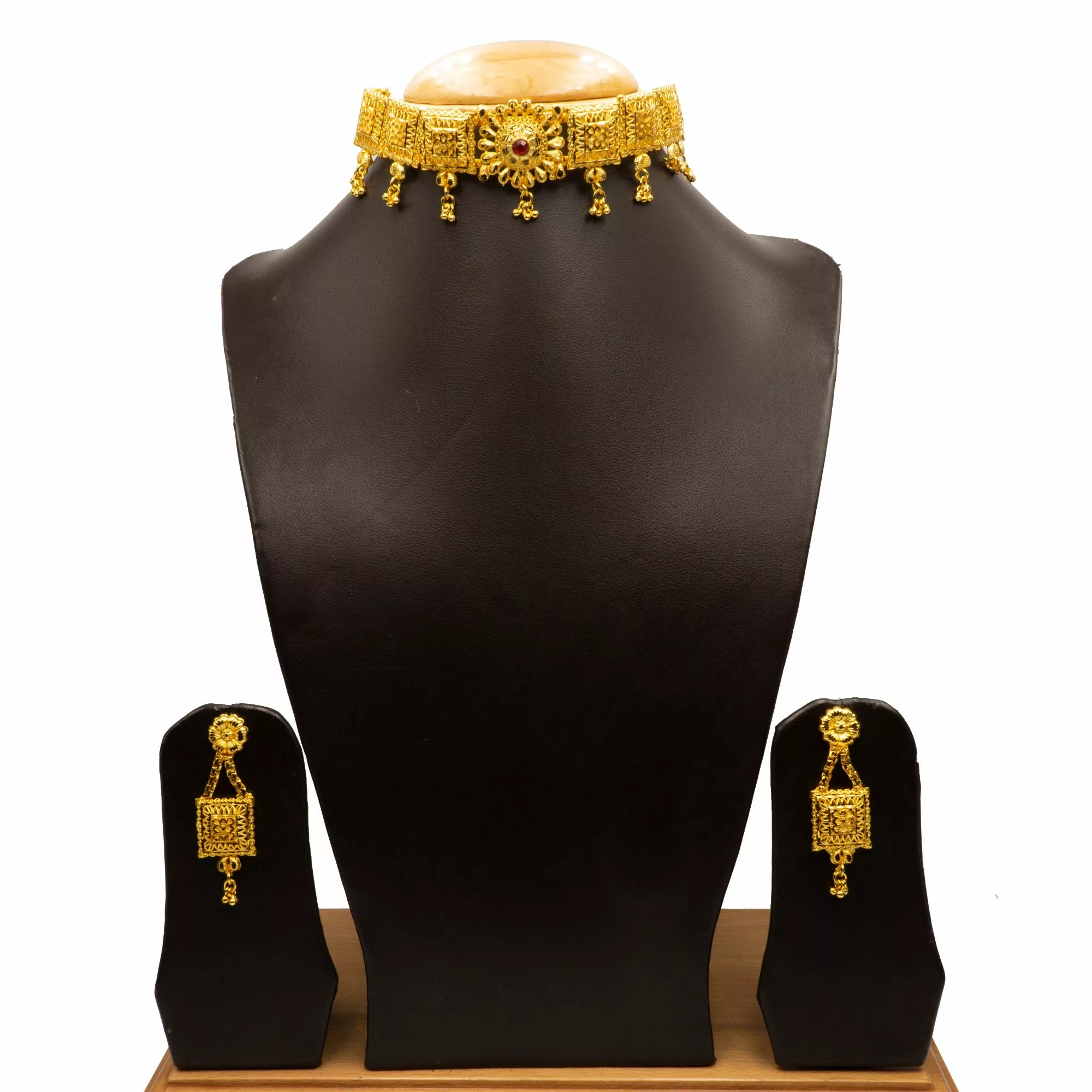 NS-2205002 - Gold Plated Choker Set NS-2205002 - Gold Plated Choker Set
