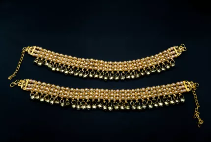 PA-2011017 - Gold Plated Anklets
