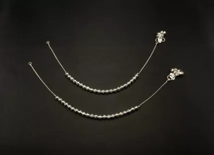 PA-2204003 - Silver Plated Anklets