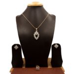 PS-2204009 - American Diamond Pendant Set