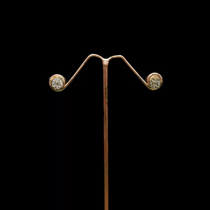 ER-2101007 - American Diamond Dainty Stud Ear Tops