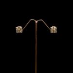 ER-2101020 - American Diamond Minimal Square Blocks Studs