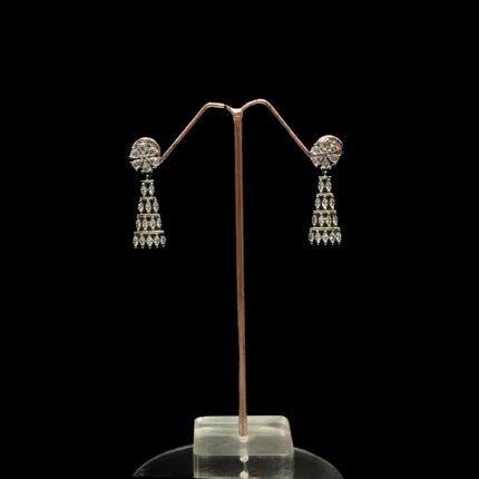 ER-2204004 - American Diamond Drop Earrings