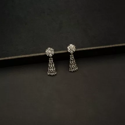 ER-2204004 - American Diamond Drop Earrings