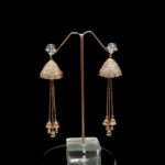 ER-2204005 - American Diamond Long Dangle Earrings