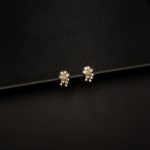 ER-2206005 - American Diamond Contemporary Flower Studs