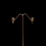 ER-2206008 - Gold Plated Star Hoop Earrings