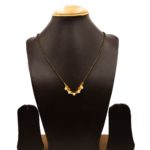 MA-2206002 - Regal Pearl Gold Plated Mangalsutra