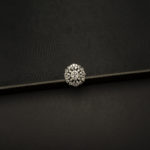 RI-2204001 - American Diamond White Gold Plated Adjustable Ring