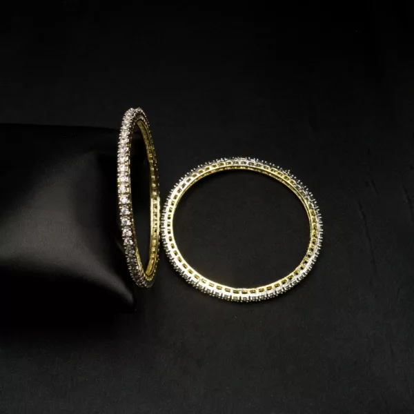 BA-2003004 - American Diamond Bangles