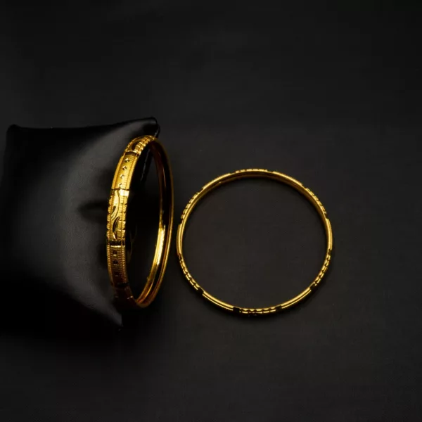 BA-2104006 - Gold Plated Bangles