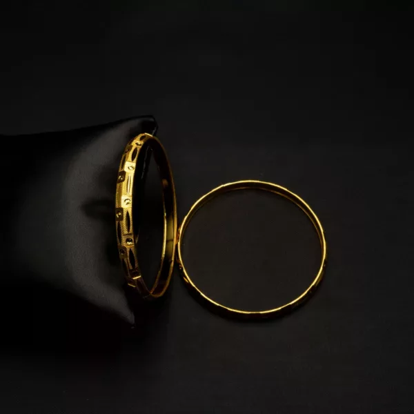 BA-2104011 - Gold Plated Bangles