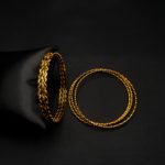 BA-2104012 - Gold Plated Bangles