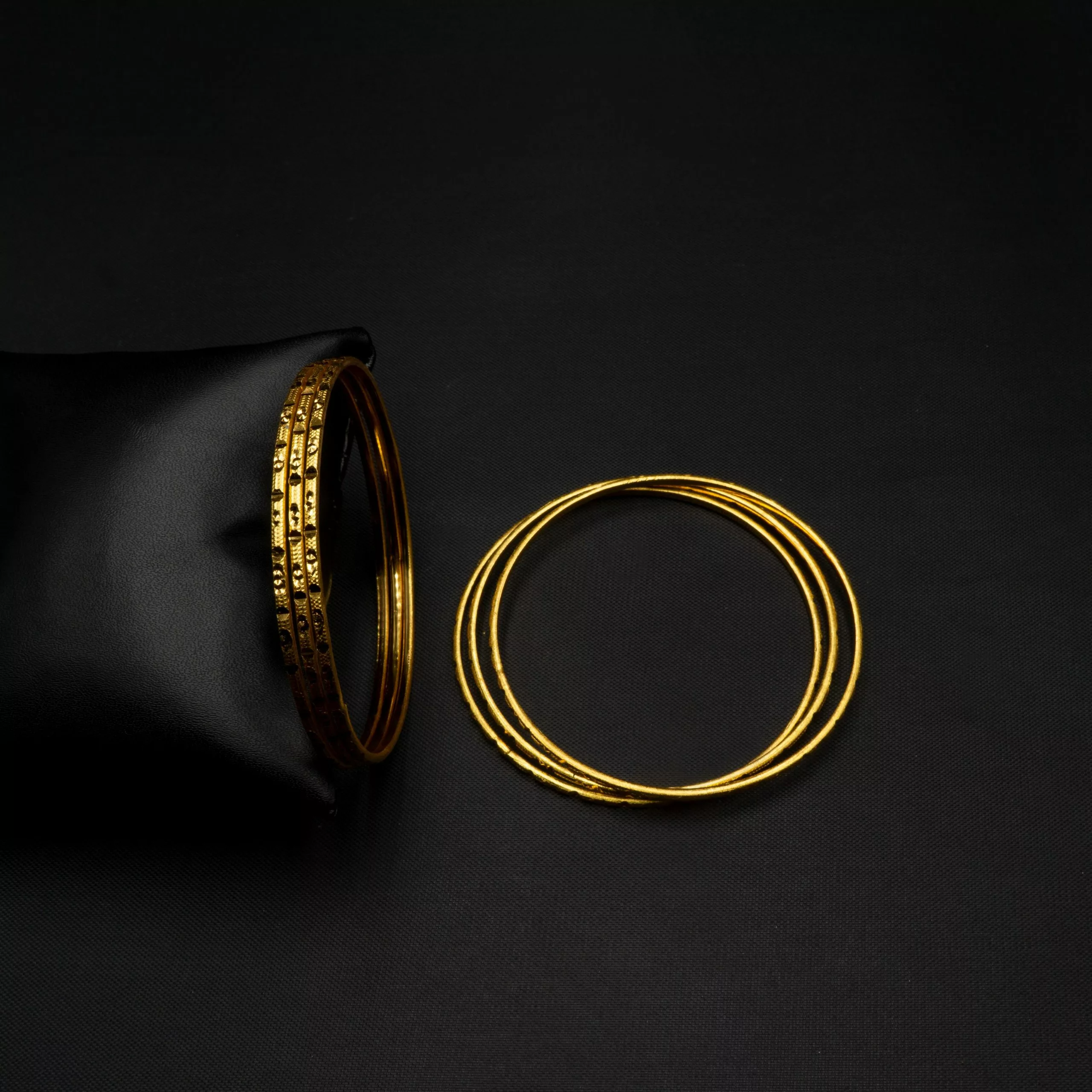 BA-2107005 - Gold Plated Bangles BA-2107005 - Gold Plated Bangles