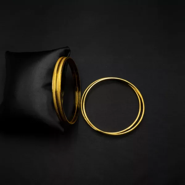 BA-2108005 - Gold Plated Bangles