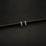 ER-2208001 - American Diamond Infinity Hoop Earrings