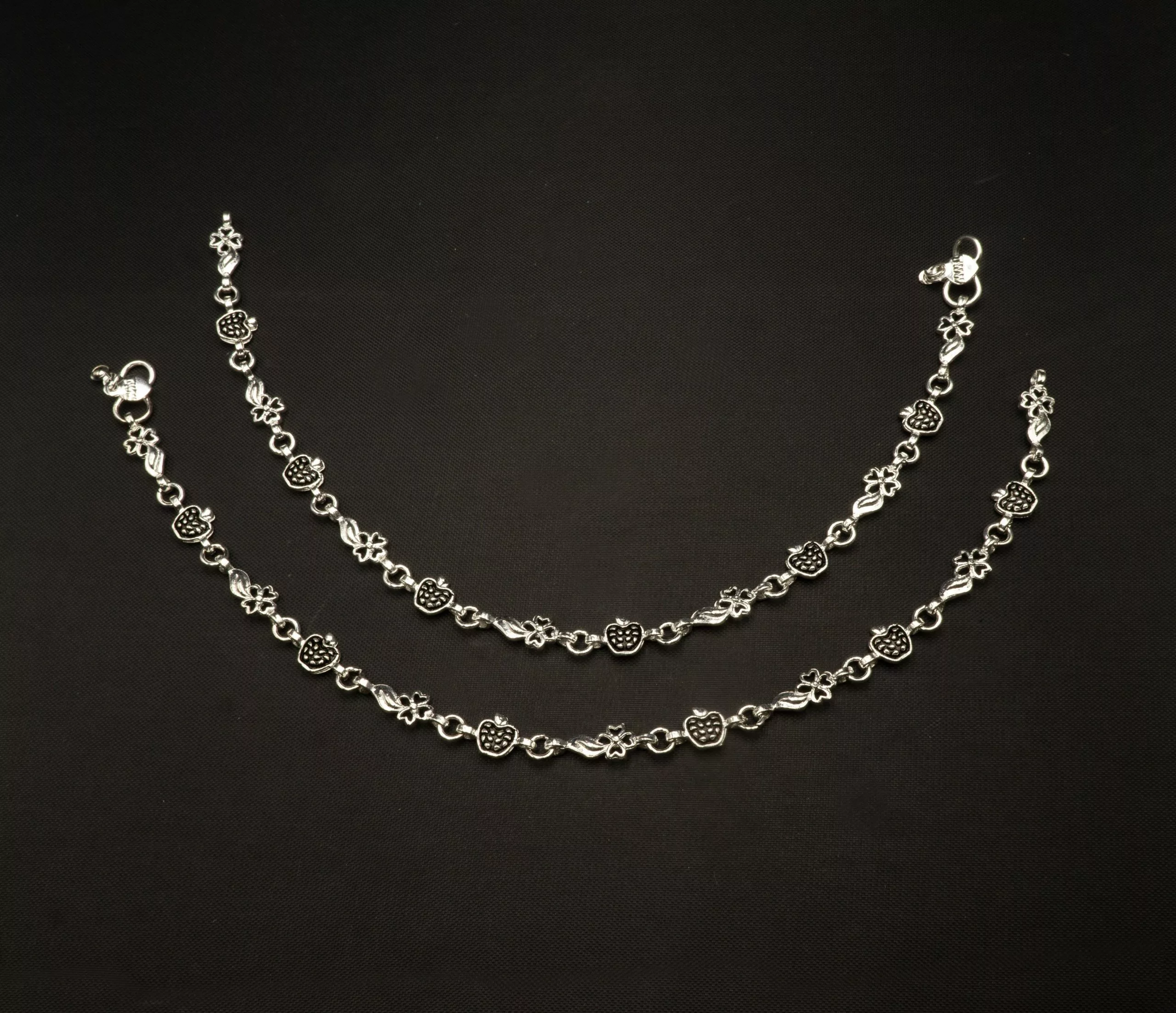 PA-2207002 - Silver Plated Anklets PA-2207002 - Silver Plated Anklets