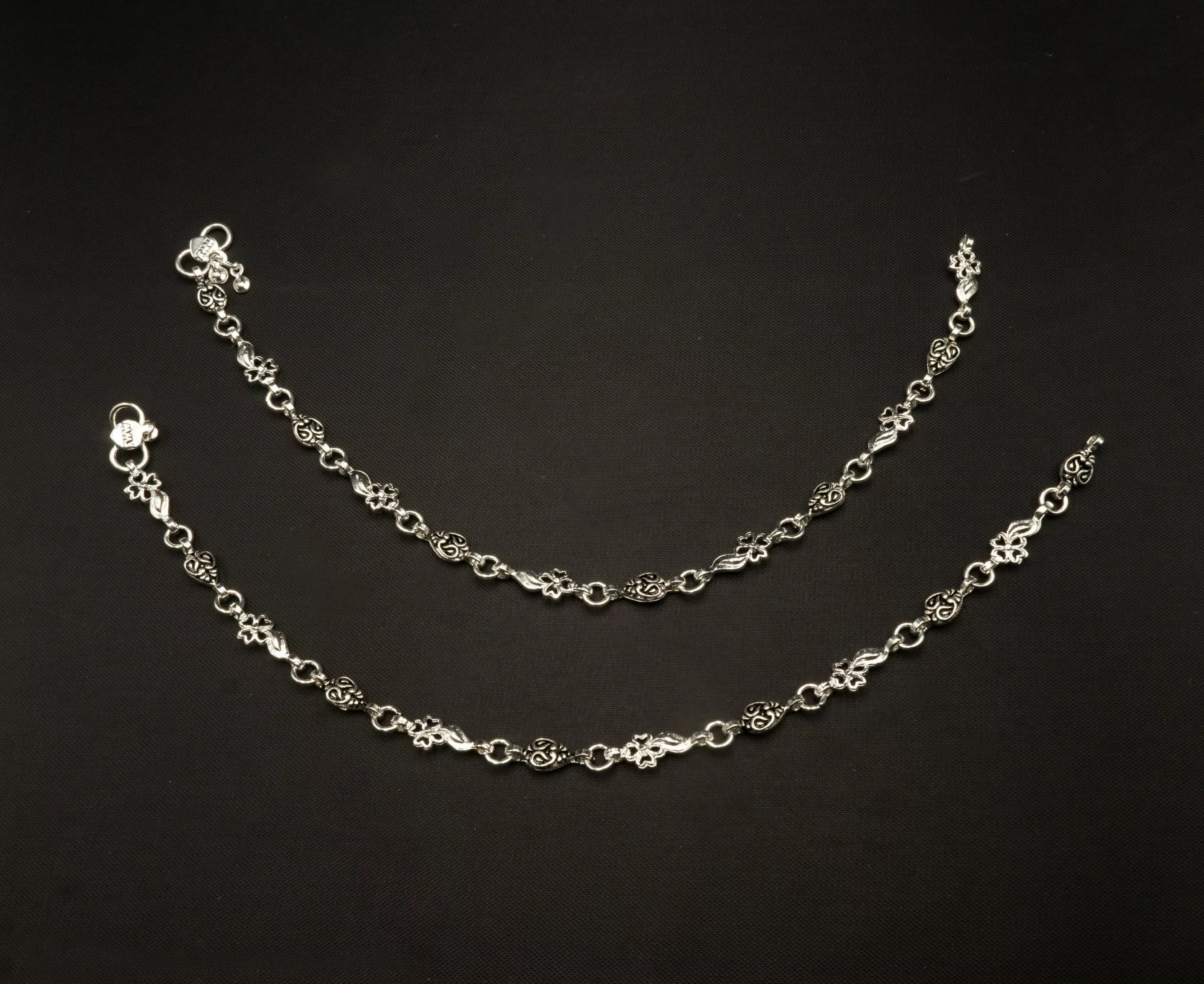 PA-2207003 - Silver Plated Anklets PA-2207003 - Silver Plated Anklets