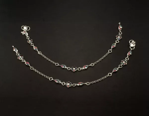 PA-2207004 - Silver Plated Anklets