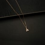 CH-2210003 - American Diamond Tower Pendant Necklace