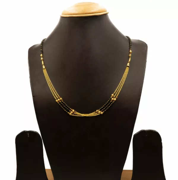 MA-2208002 - Gold Plated Layered Mangalsutra