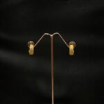 ER-2211001 - American Diamond Round Hoop Earring