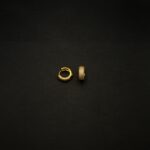 ER-2211001 - American Diamond Round Hoop Earring