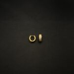 ER-2211002 - American Diamond Oval Hoop Earring