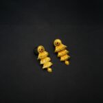 ER-2211008 - Gold Plated Traditional Waterfall Earrings