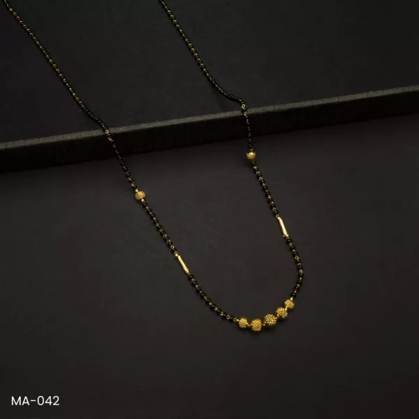 MA-042 - Gold Plated Minimal Mangalsutra