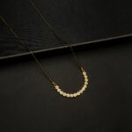 MA-2211002 - Gold Plated American Diamond Mangalsutra