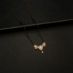 MA-2212003 - Gold Plated American Diamond Mangalsutra