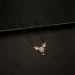 MA-2212008 - Gold Plated American Diamond Mangalsutra