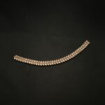NS-2212007 - Radiant Rose Gold Plated American Diamond Choker Necklace