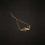 BL-2212002 - American Diamond Peacock Slider Bracelet