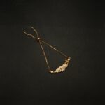 BL-2212006 - American Diamond Peacock Slider Bracelet