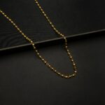 CH-2212014 - Gold Plated Ball Chain Necklace