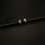 ER-2212006 - Gold Plated Dainty Pearl Stud Earrings