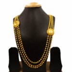 NS-2212016 - Gold Plated Coin Ranihaar Necklace