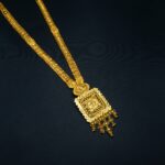 NS-2212017 - Gold Plated Ranihaar Necklace
