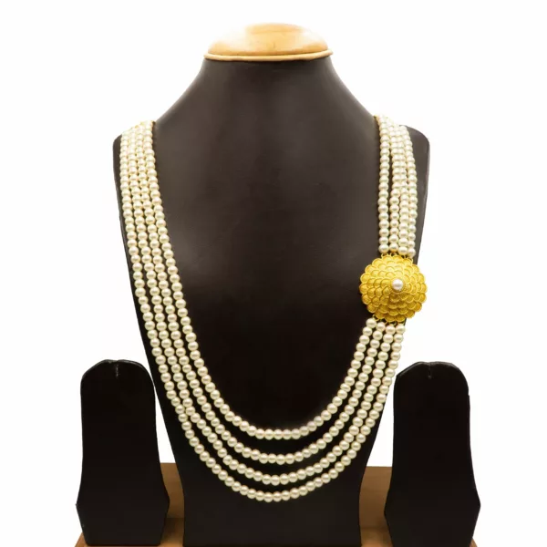 NS-2212019 - Pearl Chandra Haar Necklace