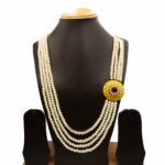 NS-2212020 - Pearl Chandra Haar Necklace