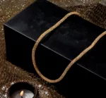 NS-2212024 - Minimalist One line Golden Color Necklace