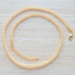 NS-2212024 - Minimalist One line Golden Color Necklace