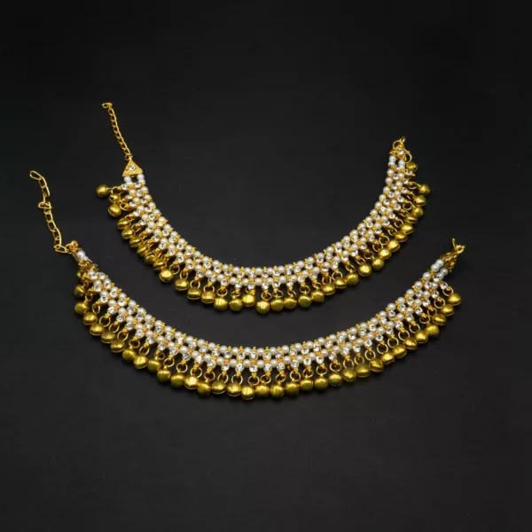 PA-2212002 - Gold Plated Anklets