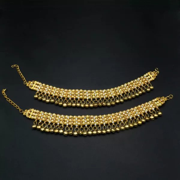 PA-2212007 - Gold Plated Anklets