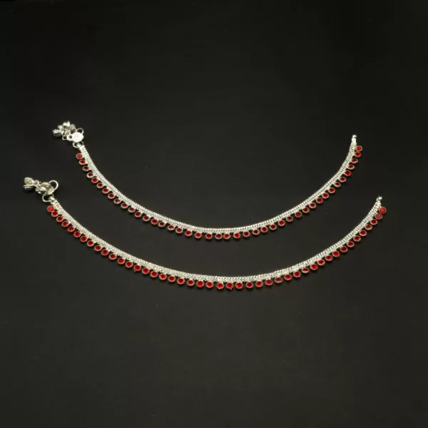 PA-2212009 - Silver Plated Anklets