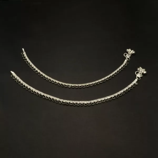 PA-2212010 - Silver Plated Anklets