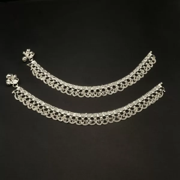 PA-2212011 - Silver Plated Anklets